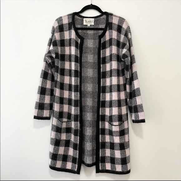 Knits + For Love and Lemons knit angora cardigan - Picture 4 of 4